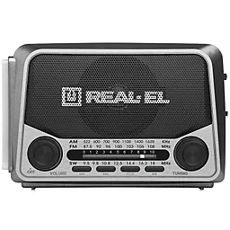 Радіоприймач REAL-EL X-525 Grey - мініатюра 2