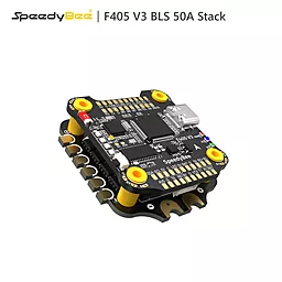 Плата SpeedyBee F405 V3 Stack BLS 50A 30x30 FC & ESC iNAV Betaflight Blackbox - мініатюра 2