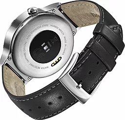 Смарт-часы Huawei Watch Silver (Stainless Steel with Black Leather Strap) - миниатюра 3