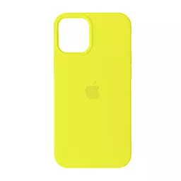 Чехол Silicone Case Full для Apple iPhone 14 Pro Max Yellow