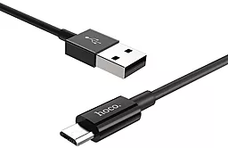 Кабель USB Hoco X23 Skilled micro USB Cable Black - миниатюра 3