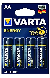 Батарейка Varta AA (R6) Energy 4шт - миниатюра 2