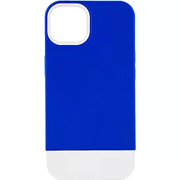 Чохол Epik TPU+PC Bichromatic для Apple iPhone 13 (6.1") Navy Blue / White