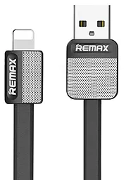 Кабель USB Remax Platinum Lightning Cable Black (RC-044i)
