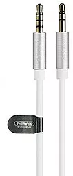 Аудио кабель Remax S120 AUX mini Jack 3.5mm M/M Cable 0.5 м white