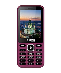 Мобильный телефон Sigma mobile X-style 31 Type-C Power Purple (4827798855041)