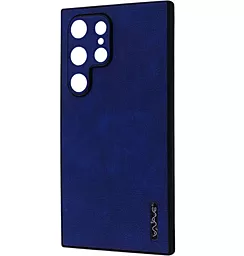 Чехол Wave Leather Case для Samsung Galaxy S24 Ultra Blue