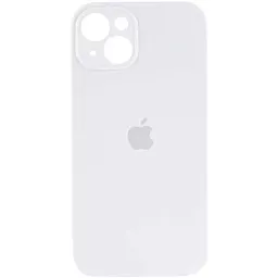 Чехол Silicone Case Full Camera для Apple iPhone 14 White
