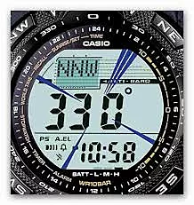 Часы наручные Casio PRO TREK PRG-240T-7ER - миниатюра 2