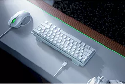 Клавиатура Razer Huntsman Mini Linear Optical Switch Red RU Mercury (RZ03-03392200-R3R1) White - миниатюра 6