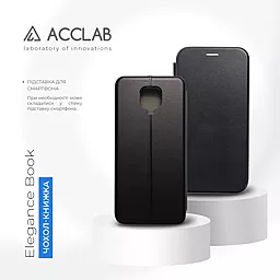 Чехол ACCLAB Elegance для Xiaomi Redmi Note 9 Pro Black - миниатюра 3