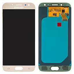 Дисплей Samsung Galaxy J5 J530 2017 з тачскріном, оригінал, Gold