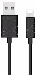 Кабель USB Usams U-Gee US-SJ038 Lightning Cable Black