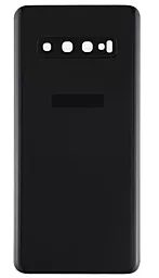Задняя крышка корпуса Samsung Galaxy S10 Plus 2019 G975F со стеклом камеры Prism Black