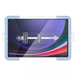 Защитное стекло Spigen EZ FIT GLAS.tR для Samsung Galaxy Tab S9 Ultra (14.6") Clear (AGL06998) - миниатюра 3