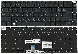 Клавиатура для ноутбука Asus UX5400 с подсветкой клавиш без рамки Blue