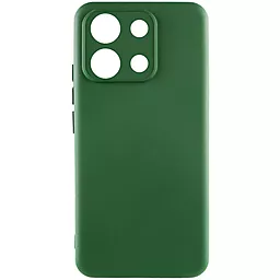 Чехол Lakshmi Silicone Cover Full Camera для Xiaomi Redmi Note 13 Pro 4G, Poco M6 Pro 4G Dark Green