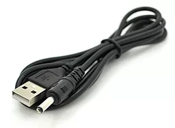 USB Кабель EasyLife 5v 2a 0.7м USB-A - 3.5x1.35mm cable black (YT-AM-3.5 / 1.35)