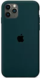 Чехол Silicone Case Full для Apple iPhone 11 Pro Max Forest Green