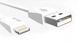 Кабель USB Usams Rhombic Flash Lightning Cable White (US-SJ083) - миниатюра 2