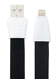 Кабель USB Remax Full Speed 2 Lightning Cable Black (RC-011i)