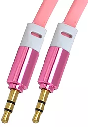 Аудио кабель TCOM AUX mini Jack 3.5mm M/M Cable 1 м pink
