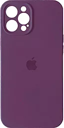 Чехол Silicone Case Full Camera Protective для Apple IPhone 12 Pro Purple