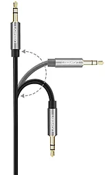 Аудио кабель Ugreen AV119 AUX mini Jack 3.5mm M/M Cable 1 м black - миниатюра 4