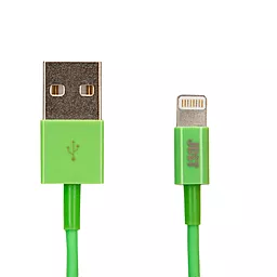 Кабель USB JUST Simple Lightning USB Cable Green (LGTNG-SMP10-GRN) - миниатюра 2
