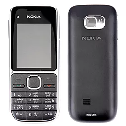 Корпус Nokia C2-01 с клавиатурой Black