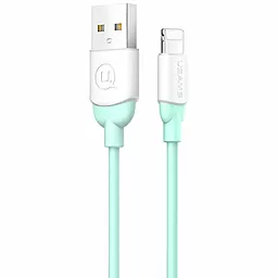 USB Кабель Usams Ice-Cream Lightning Cable Cyan (US-SJ245)