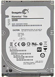 Жесткий диск для ноутбука Seagate Momentus Thin 320 GB 2.5 (1DG14C-899 / ST320LT012-WL_)