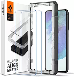 Защитное стекло Spigen для Samsung Galaxy S21 FE - ALIGNmaster (2 шт) Clear (AGL03088)