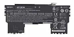 Аккумулятор для ноутбука Acer AP12E3K Aspire S7 Ultrabook / 7.4V 3790mAh / Original Black