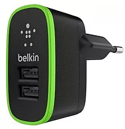 Автомобильное + сетевое зарядное устройство Belkin 2 USB Home Charger + Car Charger + Micro Usb - миниатюра 2