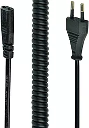 Сетевой кабель Cablexpert CEE7/16-C1 1.8M VDE 2*0.75 мм кв Black (PC-C1-VDE-1.8M)