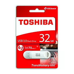 Флешка Toshiba USB 3.0 32GB U361 Suzaku (THN-U361K0320M4) - мініатюра 2
