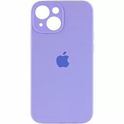 Чехол Silicone Case Full Camera для Apple iPhone 13 Elegant Purple