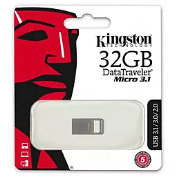 Флешка Kingston 32Gb DT Micro USB 3.1 (DTMC3/32GB) - миниатюра 3