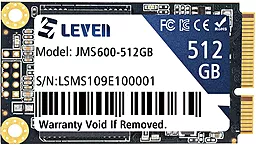 SSD Накопитель LEVEN 512GB mSATA (JMS600-512GB)