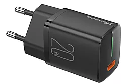 Сетевое зарядное устройство с быстрой зарядкой Grand-X 20w PD/QC4.0 fast charger black (CH-790) - миниатюра 2