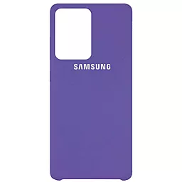 Чехол Epik Silicone Cover (AAA) Samsung G988 Galaxy S20 Ultra Elegant Purple