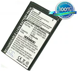 Акумулятор Blackberry 8310 Curve / BAT-06860-003 / CS-BR8300SL (1000 mAh) CameronSino