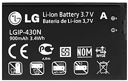 Акумулятор LG GW300 / LGIP-430N (900 mAh) 12 міс. гарантії