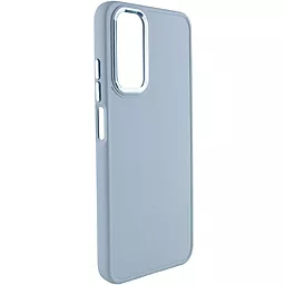 Чехол Epik TPU Bonbon Metal Style для Samsung Galaxy A54 5G Mist blue