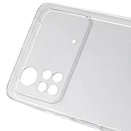 Чехол Molan Cano Jelly Sparkle для Xiaomi Poco X4 Pro 5G Прозрачный - миниатюра 2