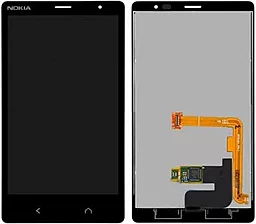 Дисплей Nokia X2 Dual Sim RM-1013 + Touchscreen (original) Black