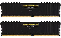 Оперативная память Corsair 8Gb KIT(2x4Gb) DDR4 2400GHz Vengeance LPX (CMK8GX4M2A2400C16) Black