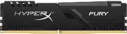 Оперативная память Kingston 4GB DDR4 2400MHz Fury Black (HX424C15FB3/4)