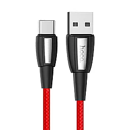 Кабель USB Hoco X39 Titan USB Type-C Cable 3A Red
